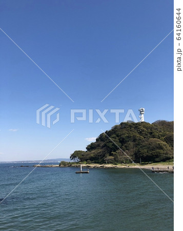 青空と海と灯台 青空と海と灯台 64160644