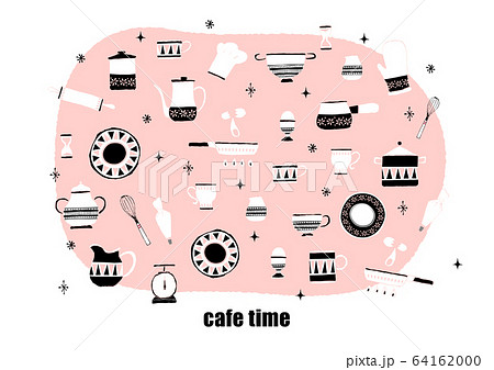 大人むけのcafe素材 64162000