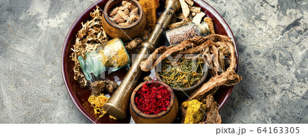 Selection healing herbs Selection healing herbs 64163305