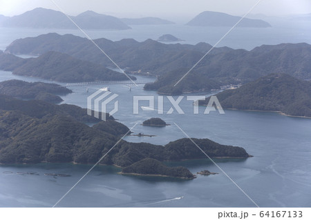 新上五島町　山王山展望所から見た風景 64167133