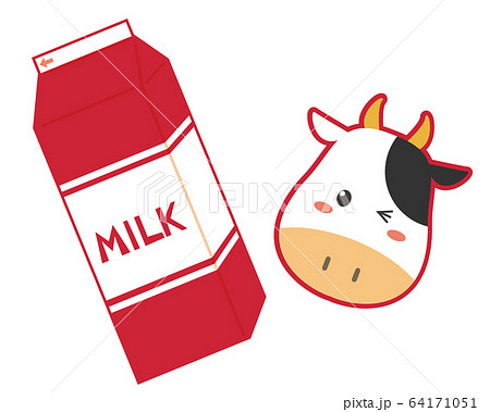 牛乳 ミルク 紙パック 牛乳パックのイラスト素材 牛乳 ミルク 紙パック 牛乳パックのイラスト素材