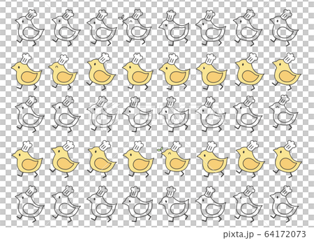 ひよこのコックさんの間違い探し ひよこのコックさんの間違い探し 64172073
