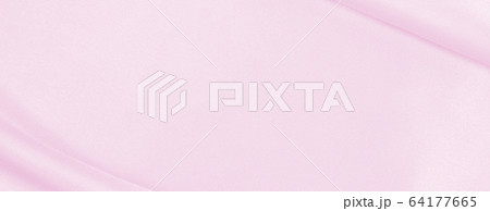 Smooth elegant pink silk or satin texture as 64177665