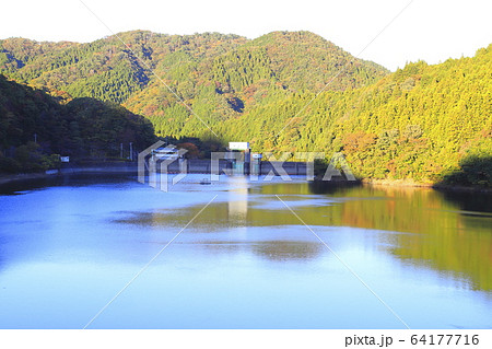水沼ダム　茨城県北茨木市華川 64177716