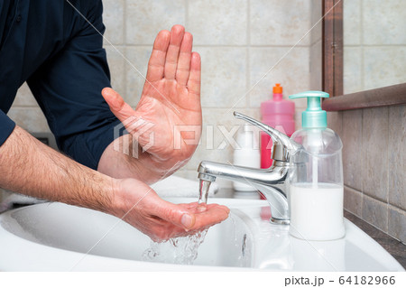 Covid-19 pandemic prevention. Stop Coronavirus 64182966