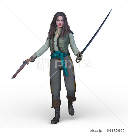 女戦士 64182992