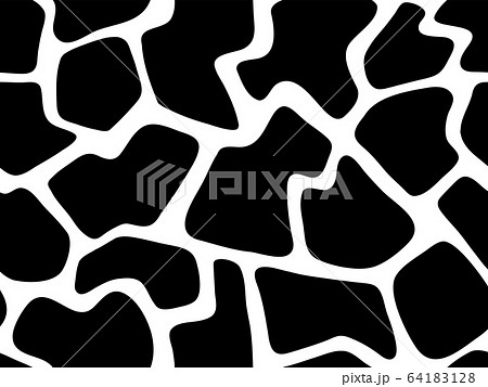 Giraffe seamless pattern skin print design. Wild 64183128