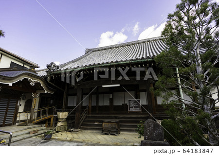 城下町龍野 如来寺 本堂 兵庫県たつの市 城下町龍野 如来寺 本堂 兵庫県たつの市 64183847