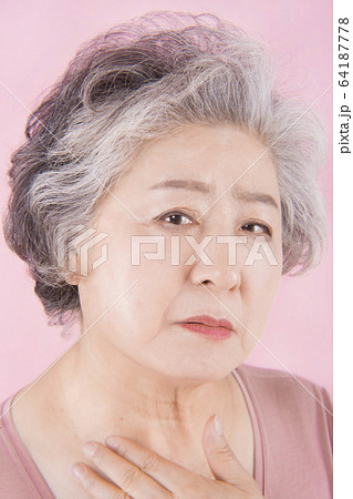 Happy senior life concept. Healthy activities in daily life of senior couple 397 64187778