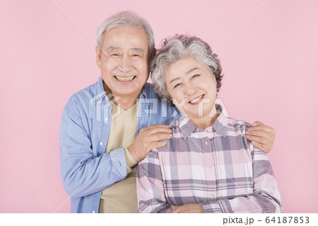Happy senior life concept. Healthy activities in daily life of senior couple 359 Happy senior life concept. Healthy activities in daily life of senior couple 359 64187853