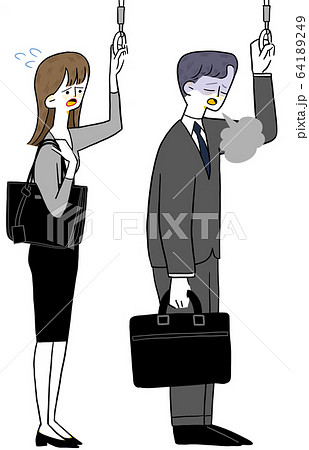 電車　ウイルス 64189249