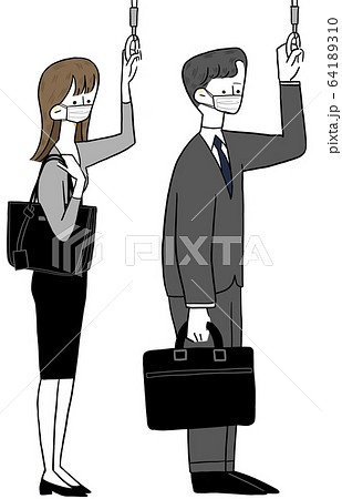 電車　ウイルス 64189310