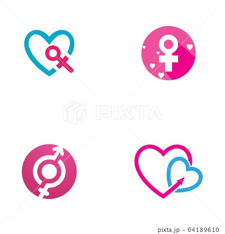 Gender illustrationTemplate vector icon 64189610