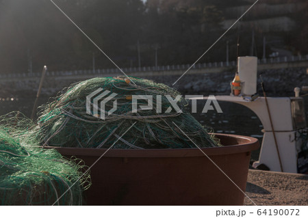 fishing village landscape. fresh fish market at the port in Korea 044 fishing village landscape. fresh fish market at the port in Korea 044 64190072