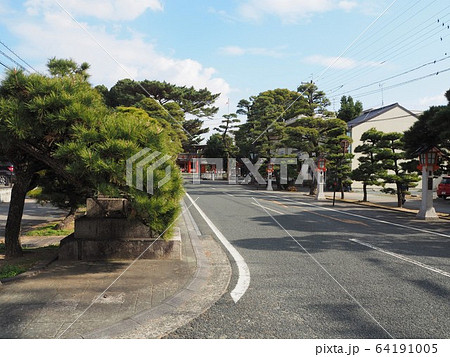 藤崎宮　参道 64191005
