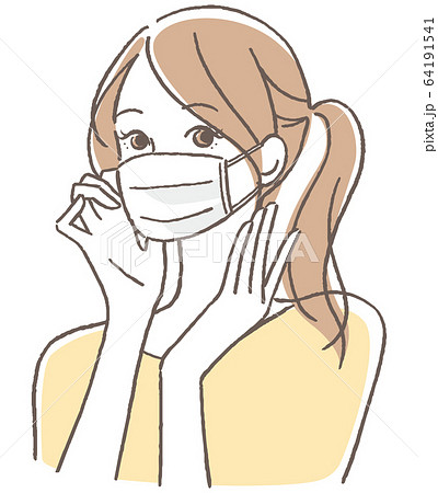 マスク　女性 64191541