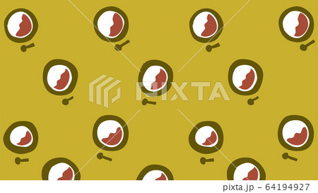 バーチャル背景画像素材 カレー会議柄のイラスト素材