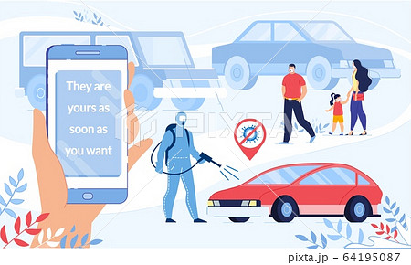 Car Buying Online Service on Covid19 Quarantine 64195087