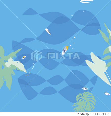 背景 夏のイラスト素材