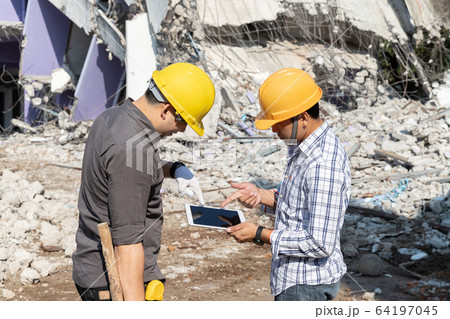 Demolition control supervisor and foreman Demolition control supervisor and foreman 64197045