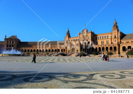 スペイン広場Plaza de España (Spain/Sevilla) スペイン広場Plaza de España (Spain/Sevilla) 64198775