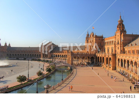 スペイン広場Plaza de España (Spain/Sevilla) スペイン広場Plaza de España (Spain/Sevilla) 64198813