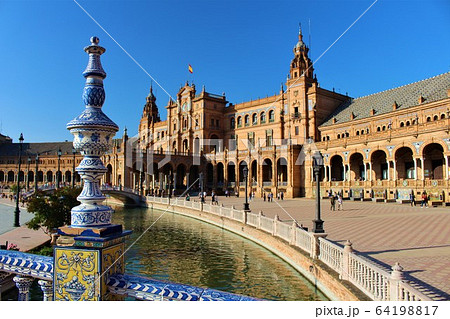 スペイン広場Plaza de España (Spain/Sevilla) スペイン広場Plaza de España (Spain/Sevilla) 64198817