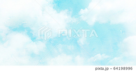 背景素材　空　テクスチャー 64198996