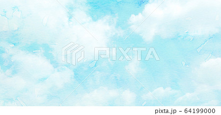 背景素材　空　テクスチャー 64199000