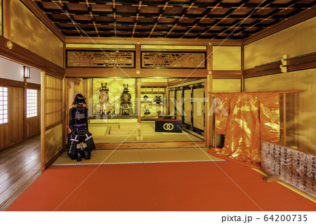 城下町龍野 龍野城 本丸御殿 上段の間 黄金の間 兵庫県たつの市 城下町龍野 龍野城 本丸御殿 上段の間 黄金の間 兵庫県たつの市 64200735