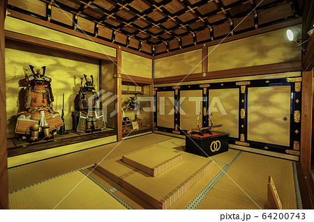 城下町龍野　龍野城　本丸御殿　上段の間　黄金の間　兵庫県たつの市 64200743