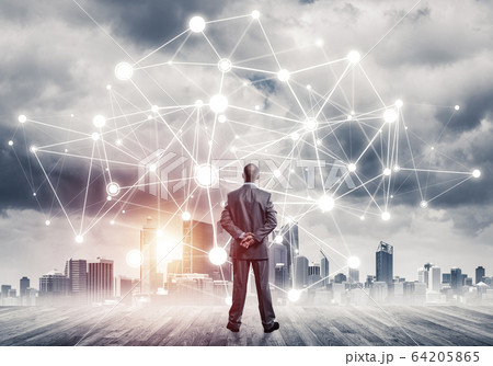 International business networking and social connection against International business networking and social connection against 64205865