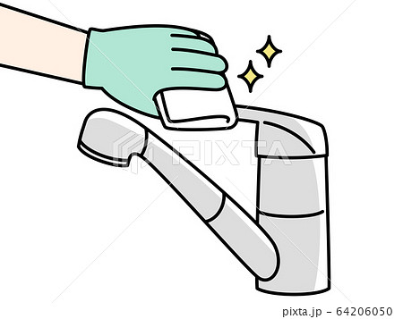 水栓レバーハンドル-掃除・除菌 水栓レバーハンドル-掃除・除菌 64206050