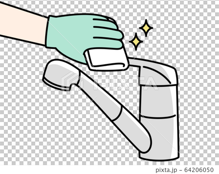 水栓レバーハンドル-掃除・除菌 水栓レバーハンドル-掃除・除菌 64206050