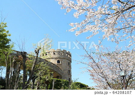 松山総合公園から見た春の風景 松山総合公園から見た春の風景 64208107