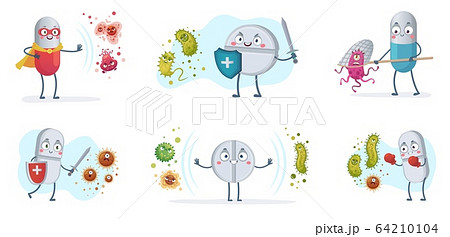 antibiotic clipart of flowers