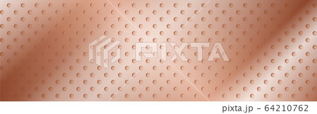 銅板 メタルプレート 金属 背景 バナー ベクターイラストのイラスト素材