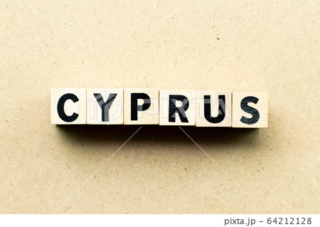 Alphabet letter block in word cyprus on wood Alphabet letter block in word cyprus on wood 64212128