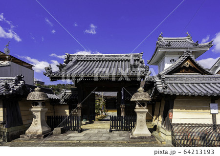 城下町龍野 圓光寺 山門 兵庫県たつの市 城下町龍野 圓光寺 山門 兵庫県たつの市 64213193