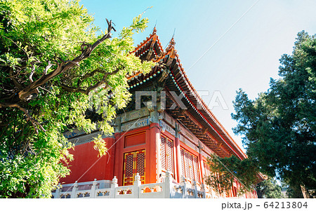 Confucius Temple, Historical architecture in Beijing, China Confucius Temple, Historical architecture in Beijing, China 64213804