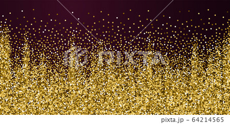 Gold glitter luxury sparkling confetti. Scattered Gold glitter luxury sparkling confetti. Scattered 64214565