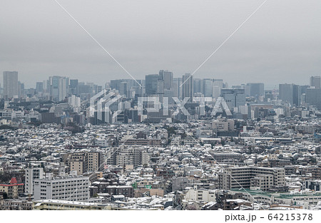 日本の東京都市景観 新型肺炎 凍てつく都心(品川など)=29日(感染爆発、…32年ぶりの積雪) 日本の東京都市景観 新型肺炎 凍てつく都心(品川など)=29日(感染爆発、…32年ぶりの積雪) 64215378