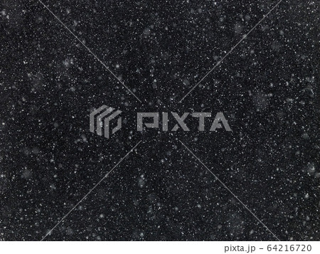 Texture of flakes of falling snow on a dark Texture of flakes of falling snow on a dark 64216720