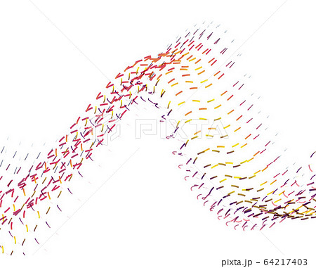 Abstract background blend wave line design for Wallpaper, Banner, Background, Card, Book Illustration, landing page 64217403