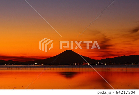 逆さ富士 逆さ富士 64217504