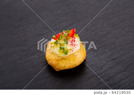 Fish and meat for visiting catering, for holidays and ceremonies, for restaurant, menu 64219030