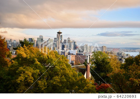シアトル　街並み　ケリーパーク 64220693