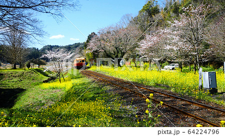 小湊鐵道の上総大久保駅 64224796