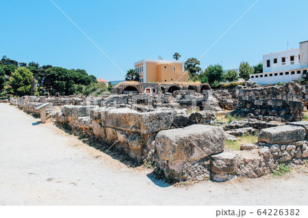 Ancient Agora in Kos island, Greece Ancient Agora in Kos island, Greece 64226382