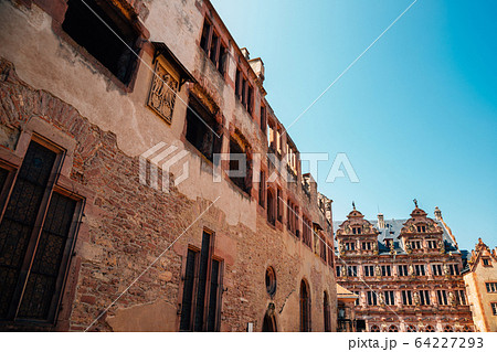 Heidelberg castle ruins in Germany Heidelberg castle ruins in Germany 64227293